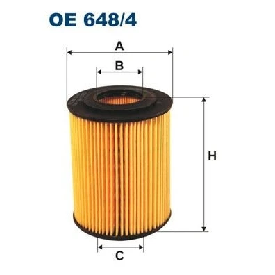 Billede af Oliefilter FILTRON OE 648/4