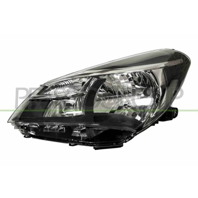 Billede af PRASCO TY3294804 Forlygter venstre H4 sort med indstillingsmotor for LWR