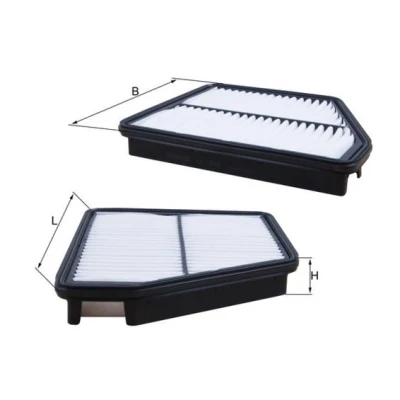 Billede af MAHLE ORIGINAL LX 1840 Luftfilter 34,0 192 241,0 Filterindsats HYUNDAI: Matrix
