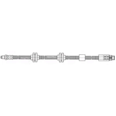 Billede af BREMBO T 06 030 Bremseslange 553 F10X1 BMW: 3 Touring, 1 Hatchback, Sedan