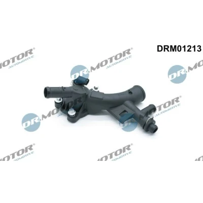 Billede af DR.MOTOR AUTOMOTIVE DRM01213 Kølemiddelflange plastik med sensor OPEL: Astra J Sports Tourer, Hatchback, Corsa E Hatchback
