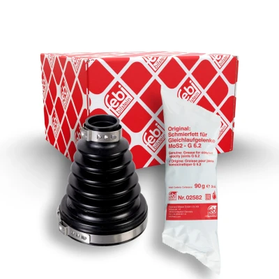 Billede af FEBI BILSTEIN 175177 Drivakselmanchet gearkasse monteret, foraksel Termoplast VOLKSWAGEN: Polo V Hatchback, up! SEAT: Ibiza 4, Mii