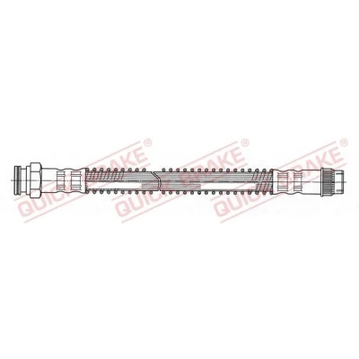 Billede af QUICK BRAKE 22.523 Bremseslange 198 M10x1 CITROËN: C3 I Hatchback, Pluriel