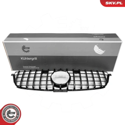 Billede af ESEN SKV 66SKV586 Kølergitter sort, skinnende MERCEDES BENZ: ML klasse (W166) 500 4.7 4 matic, 250 CDI / BlueTEC matic 2.2