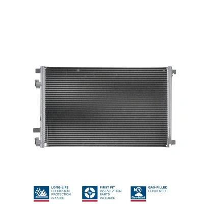 Billede af NISSENS 94626 Kondensator uden tørrer Aluminium 642 R 134a RENAULT: MEGANE 2 Coupe Cabriolet, GRAND SCENIC 2, Stufenheck