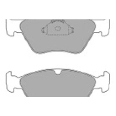Billede af MAPCO 6459 Bremseklodser foraksel med anti knirke plade OPEL: Calibra A, Vectra A Sedan, Omega B SAAB: 9 5 900 II Hatchback