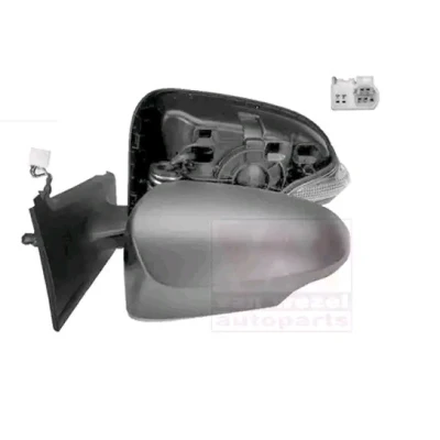 Billede af Sidespejl Van Wezel 5437807 venstre grundet / primet Komplet spejl, konveks, til elektr. spejlindstilling, opvarmelig TOYOTA: Yaris III Hatchback