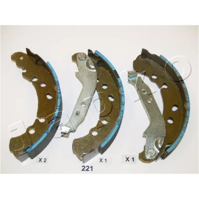 Billede af JAPKO 55221 Bremsebakker bagaksel 200 38,5 TOYOTA: Yaris III Hatchback, II Hatchback