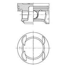 Billede af KOLBENSCHMIDT 41007600 Motor Stempel 73,4 OPEL: Corsa D Hatchback