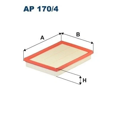 Billede af FILTRON AP 170/4 Luftfilter 39 183 268 Filterindsats TOYOTA: RAV4 IV SUV, III SUV