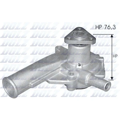 Billede af DOLZ F147 Vandpumpe FORD: FIESTA 3