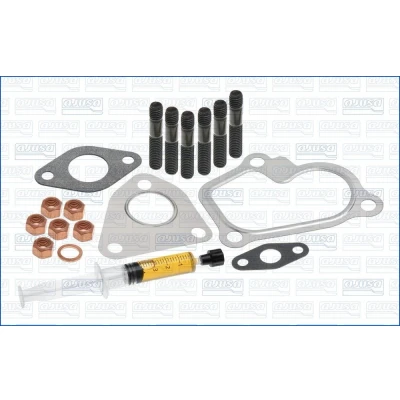 Billede af AJUSA JTC11580 Montagesæt, lader with studs, syringe oil med pakninger monteringsvejledning OPEL: Corsa D Hatchback