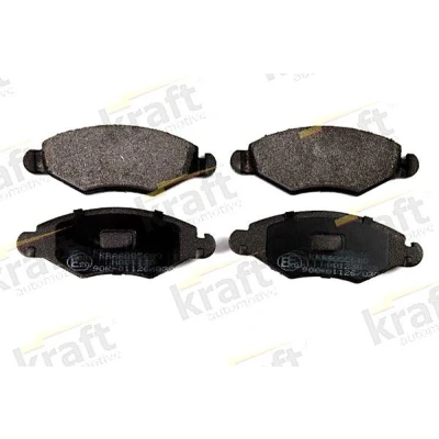 Billede af KRAFT 6005680 Bremseklodser foraksel PEUGEOT: 206 Hatchback, 206+ SW, CITROËN: Xsara Coupe, Hatchback