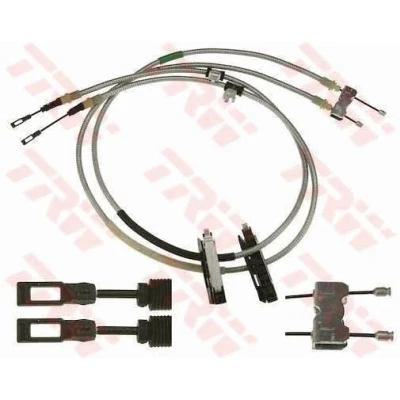 Billede af TRW GCH2613 Håndbremsekabel 1770, 1595 Skivebremse FORD: Focus Mk1 Hatchback