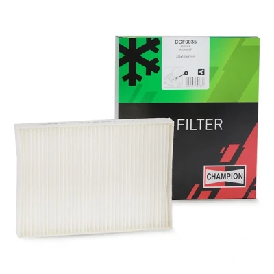Billede af CHAMPION CCF0035 Kabinefilter Pollenfilter, Partikelfilter 229 160 31 RENAULT: CLIO 2, Kangoo II Express, Megane I Grandtour