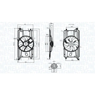 Billede af Ventilator, motorkøling MAGNETI MARELLI 069422900010