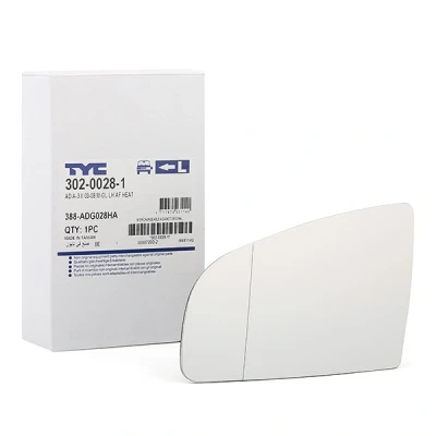 Billede af TYC 302 0028 1 Spejlglas venstre AUDI: A3 Sportback, Hatchback, A4 B6 Avant