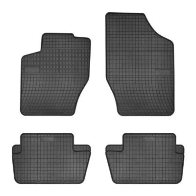 Billede af FROGUM 0632C Gulvmåttesæt Gummi foran og bagved 4 sort Skrædderlavet CITROËN: C4 I Hatchback, II PEUGEOT: 307 Stationcar
