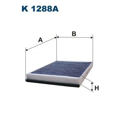 Billede af FILTRON K 1288A Kabinefilter Aktivkulfilter 364 240 35 MERCEDES BENZ: Sprinter 3.5 T Van, Bus, Ladvogn/Chassis
