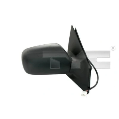 Billede af Sidespejl Tyc 336 0022 venstre sort konveks, til elektr. spejlindstilling TOYOTA: Yaris I Hatchback