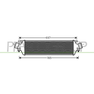 Billede af PRASCO AA344N001 Intercooler