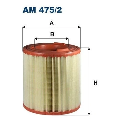 Billede af FILTRON AM 475/2 Luftfilter 184 174 Filterindsats