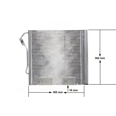 Billede af MAHLE ORIGINAL AC 451 000S Kondensator med tørrer 14 11,0 347