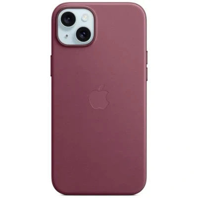 Billede af Apple MagSafe Textiel Back Cover Lilla iPhone 15 Plus