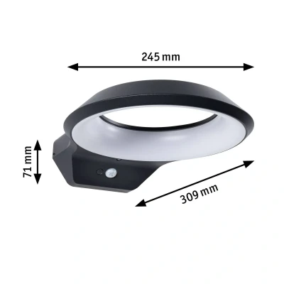 Billede af Paulmann Anela LED sensor væglampe 2.200 K