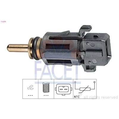 Billede af FACET 7.3279 Sensor, kølevæsketemp. Made in Italy OE Equivalent