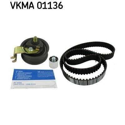 Billede af SKF VKMA 01136 Tandremssæt 150 med afrundet tandprofil AUDI: A4 B5 Avant, Sedan, TT Coupe, SKODA: Octavia 1 Combi, VOLKSWAGEN: Golf 4