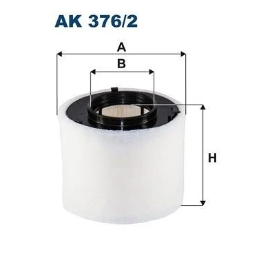Billede af FILTRON AK 376/2 Luftfilter 153 169,5 Filterindsats AUDI: A4 B9 Avant, Sedan, Q5