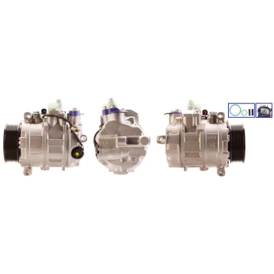 Billede af ELSTOCK 51 0700 Kompressor PAG 46 R 134a med pakninger MERCEDES BENZ: GL, ML klasse