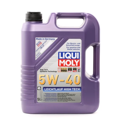 Billede af Motorolie LIQUI MOLY LEICHTLAUF HIGH TECH 5W40 5L