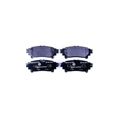 Billede af HELLA 8DB 355 015 371 Bremseklodser Ikke forberedt til slidindikator LEXUS: RX III, TOYOTA: Prius Plus, Highlander III SUV