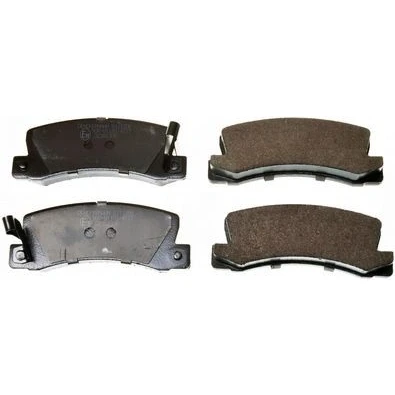 Billede af DENCKERMANN B111208 Bremseklodser bagaksel med akustisk advarsel for slid TOYOTA: Avensis I Stationcar, Liftback, Camry IV Sedan