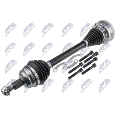 Billede af NTY NPW AU 088 Trækaksel Bagaksel højre 523mm 81mm manuelt gear VOLKSWAGEN: Golf 4, 4 Variant, Bora Sedan, AUDI: TT Coupe, SEAT: Leon I Hatchback