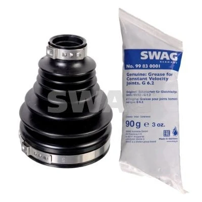 Billede af SWAG 33 10 2948 Drivakselmanchet venstre foraksel, gearkasse monteret, højre foraksel Termoplast