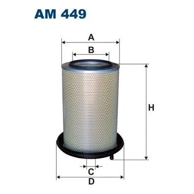 Billede af FILTRON AM 449 Luftfilter 475 302 Filterindsats