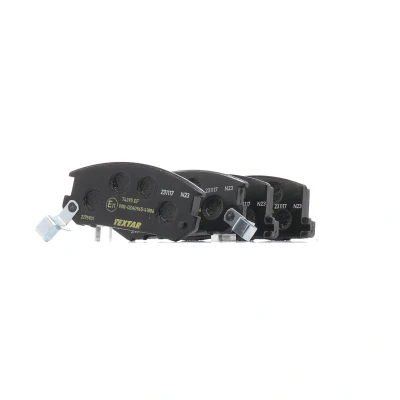Billede af TEXTAR 2175901 Bremseklodser med akustisk advarsel for slid TOYOTA: MR2 II Coupe, I III Cabriolet