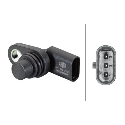 Billede af HELLA 6PU 013 122 721 Sensoren Hall princip MERCEDES BENZ: A klasse