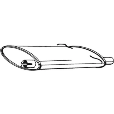 Billede af BOSAL 235 021 Lydpotte VOLVO: 940 I Sedan, Stationcar