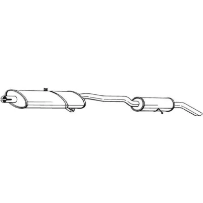 Billede af BOSAL 286 205 Lydpotte CHRYSLER: VOYAGER 4