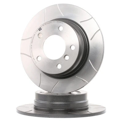 Billede af BREMBO MAX LINE 08.5366.76 Bremseskiver 280 10 5 fuldstændigt, opslidset coatet med skruer BMW: 3 Coupe, Sedan, Touring