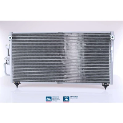 Billede af NISSENS 94702 Kondensator uden tørrer Aluminium 688 R 134a