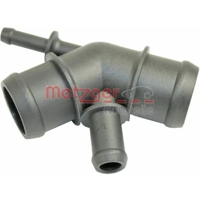Billede af METZGER 4010011 Kølemiddelflange plastik VOLKSWAGEN: Golf 4, Bora Variant, Sedan, AUDI: TT Roadster, A3 Hatchback, SKODA: Octavia 1 Combi