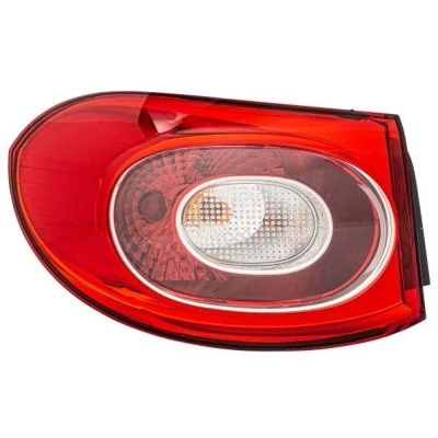 Billede af HELLA 2SD 009 691 091 Baglygter venstre ydre del P21W, WY21W 12 hvid/rød med pærer pærefatning VOLKSWAGEN: Tiguan I