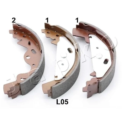 Billede af JAPKO 55L05 Bremsebakker bagaksel 260 45 LAND ROVER: Freelander I SUV