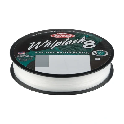Billede af Berkley Whiplash 8 Braided line Crystal 150m 0.06mm (10.7kg) fishing