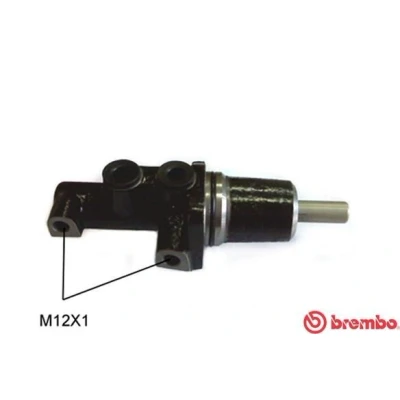 Billede af BREMBO M 50 033 Bremsehovedcylinder 23,81 Aluminium 12 x 1 (2) TOYOTA: Avensis II Station Wagon